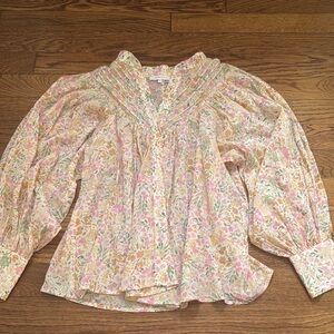 Floral Button Down Top